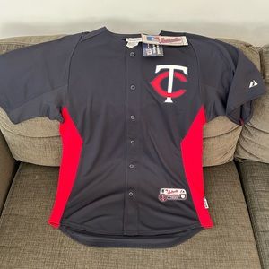 Majestic Vintage Minnesota Twins Kirby Puckett Jersey MLB Baseball Men’s Sz: M